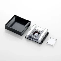 Lindby udendørs LED-væglampe Ugar, 13 cm, antracit, op/ned