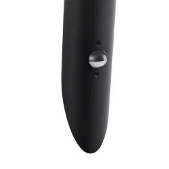 Lindby udendørs væglampe Gavros, sort, aluminium, sensor