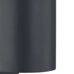 Lindby udendørs væglampe Gelso, aluminium, 15 cm, GU10, sensor