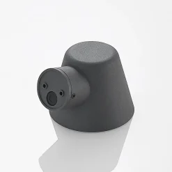 Lindby udendørs væglampe Ileyna, antracit, metal, 15 cm