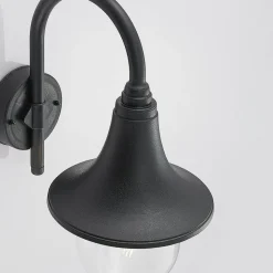 Lindby udendørs væglampe Nalevi, 41 cm, saltvandsresistent, E27, IP44