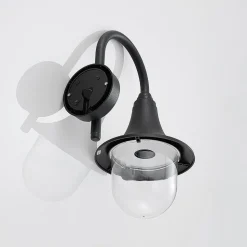 Lindby udendørs væglampe Nalevi, 41 cm, saltvandsresistent, E27, IP44
