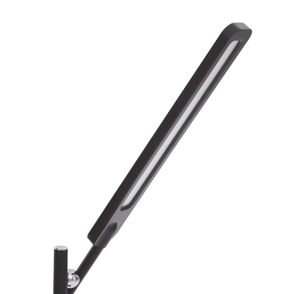 Lindby Valtorin LED-skrivebordslampe, sort
