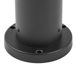 Lindby vejlampe Dangan, hvid, 90 cm, glas, sensor
