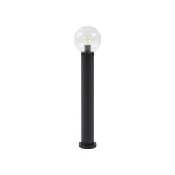 Lindby vejlampe Dangan, klar, højde 90 cm, glas, metal
