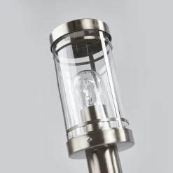 Lindby vejlampe Djori, 80 cm, alufarve, stål, E27