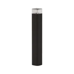 Lindby vejlampe Halvar, 50 cm, sort, IP65, GU10