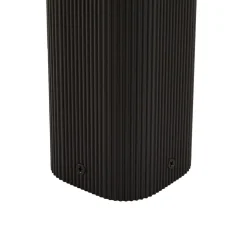 Lindby vejlampe Halvar, 50 cm, sort, IP65, GU10
