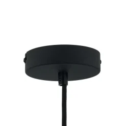 Lindby Venora hængelampe, Ø 15 cm, bambus, E27