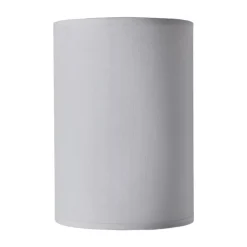 Lindby væglampe Annalisa, højde 20 cm, hvid, tekstil