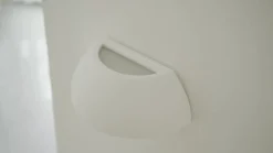 Lindby væglampe Felia, hvid, gips, 24 cm, E14