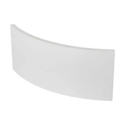 Lindby væglampe Naike, hvid, gips, højde 15 cm