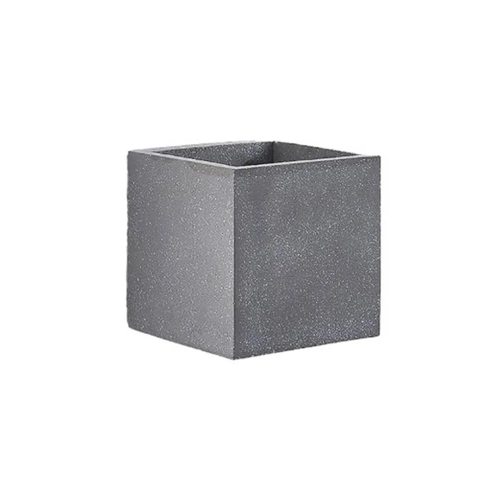 Lindby væglampe Nellie, grå, beton, 11,5 cm bred