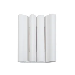 Lindby væglampe Novali, hvid, gips, op/ned, 26 cm, G9