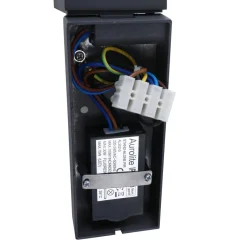 Lindby væglampe Othil, sensor, antracit, metal, IP44