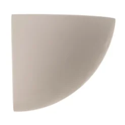 Lindby væglampe Pascali, højde 13 cm, hvid, gips