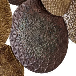 Lindby væglampe Soraya, guld/kobber, metal, 2 lyskilder, 51 cm
