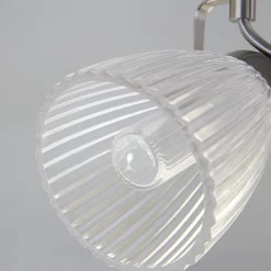 Lindby væglampe til badeværelset Kara, 31 cm, 2 lyskilder, glas, IP44, G9
