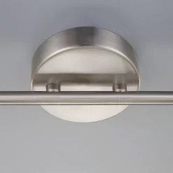 Lindby væglampe til badeværelset Kara, 31 cm, 2 lyskilder, glas, IP44, G9