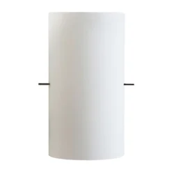 Lindby væglampe Tuli, 28 cm, glas, halvcirkelformet, E14
