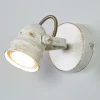 Lindby vægspot Leonor, hvid, metal, 1 lyskilde, 9,5 cm