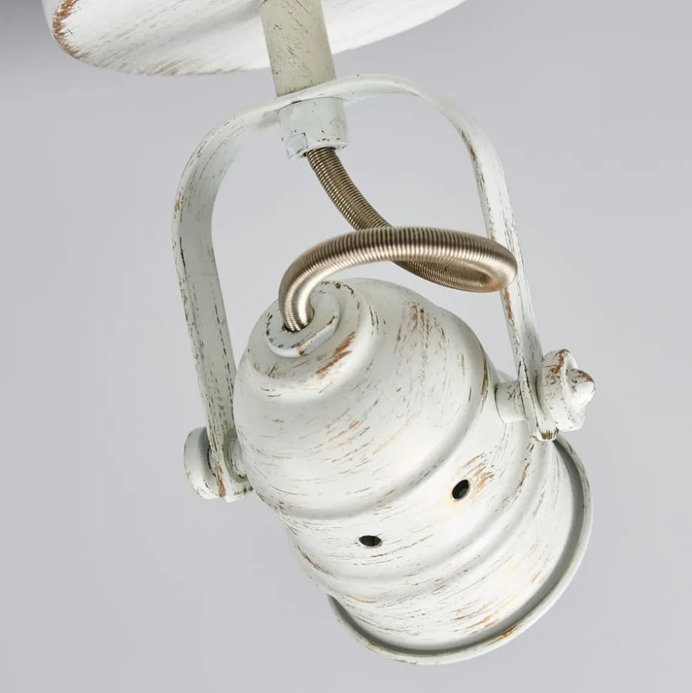 Lindby vægspot Leonor, hvid, metal, 1 lyskilde, 9,5 cm