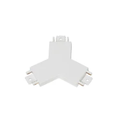 Lindby Y-stik Lumaro, hvid, 7,85 cm, plast