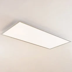 Lindby Zento LED-panel, CCT, fjernbetjening