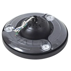 Lindy LED-loftventilator Oras, sort, DC, støjsvag, 107 cm