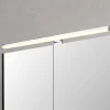 Lino LED-væglampe, krom/hvid