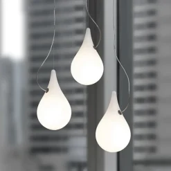 LIQUID LIGHT Hængelampe DROP-2 XS, 3 lyskilder