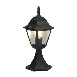 Livenza base light, sort, højde 39 cm, aluminium, IP44