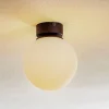 Loftlampe Celeste med kugleglas, 1 lyskilde