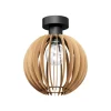 Loftlampe Clay, Ø 23 cm, birkeplywood, E27