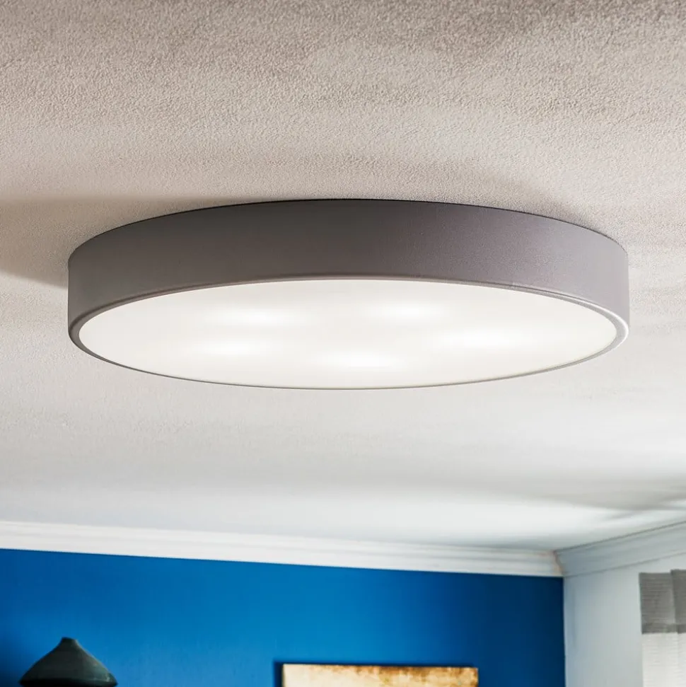 Loftlampe Cleo 600, Ø 60 cm grå