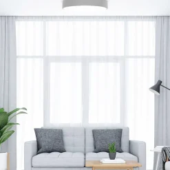 Loftlampe Cleo 600, Ø 60 cm grå