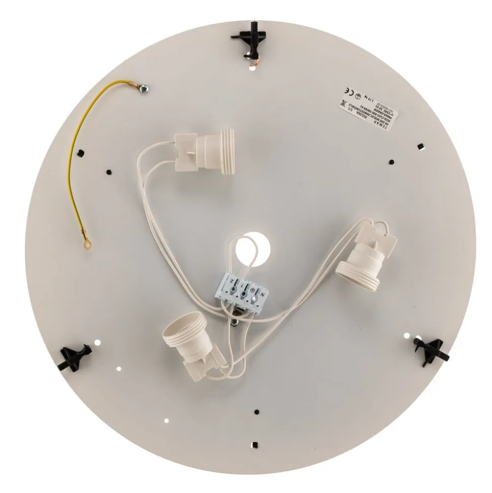 Loftlampe Cleo 400, Ø 40 cm grå