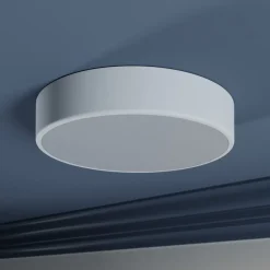 Loftlampe Cleo, Ø 40 cm, IP20, hvid, metal, E27