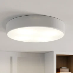 Loftlampe Cleo, Ø 50 cm, IP20, hvid, metal, E27