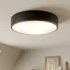 Loftlampe Cleo, Ø 40 cm, IP20, sort, metal, E27