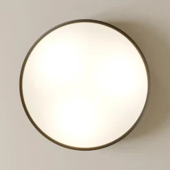 Loftlampe Cleo, Ø 40 cm, IP20, sort, metal, E27