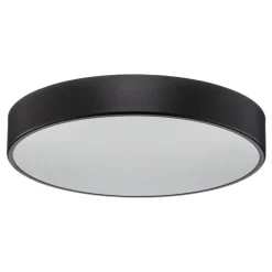 Loftlampe Cleo, Ø 50 cm, IP20, sort, metal, E27