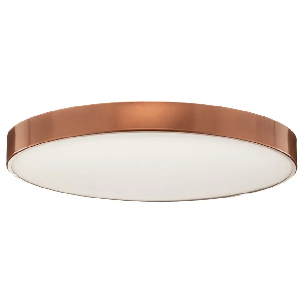 Loftlampe Cleo 800, Ø 78 cm kobber