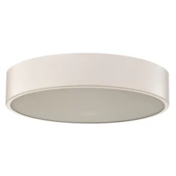 Loftlampe Cleo 400, hvid, sensor, IP20, Ø 40 cm, metal