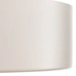 Loftlampe Cleo 400, hvid, sensor, IP20, Ø 40 cm, metal