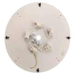 Loftlampe Cleo 600, hvid, sensor, IP20, Ø 60 cm, metal