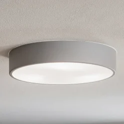 Loftlampe Cleo 400, IP54, Ø 40 cm grå