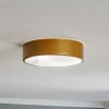 Loftlampe Cleo 300, IP54, Ø 30 cm guld