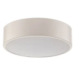 Loftlampe Cleo 300, IP54, Ø 30 cm hvid