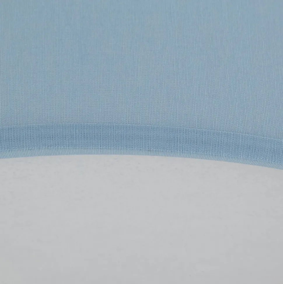Loftlampe Cloud, blå, 63 cm lang, tekstil, sky, E27